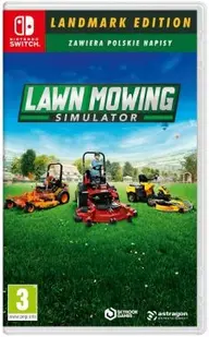 Lawn Mowing Simulator – Landmark Edition Nintendo Switch okładka gry