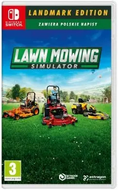 Lawn Mowing Simulator – Landmark Edition Nintendo Switch okładka gry