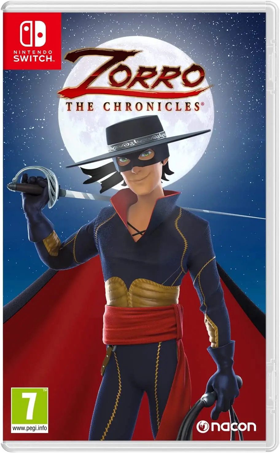 Zorro: The Chronicles Nintendo Switch okładka gry