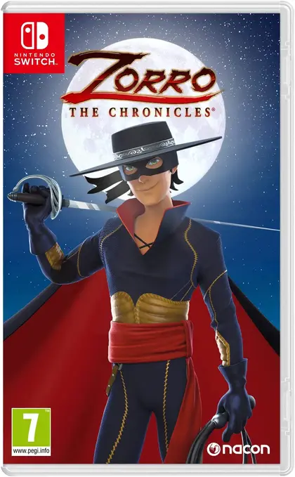 Zorro: The Chronicles Nintendo Switch okładka gry