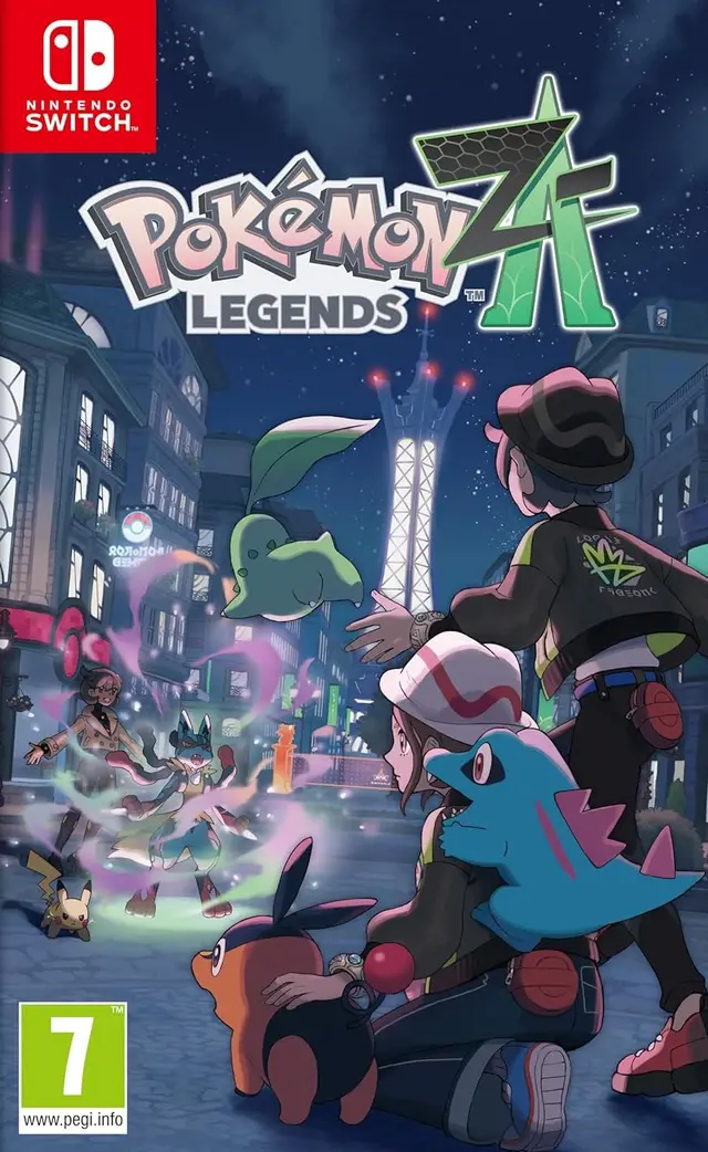 Pokemon Legends: Z-A Nintendo Switch okładka gry