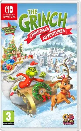 The Grinch: Christmas Adventures Nintendo Switch okładka gry