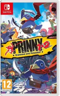 Prinny 1-2: Exploded and Reloaded Nintendo Switch okładka gry