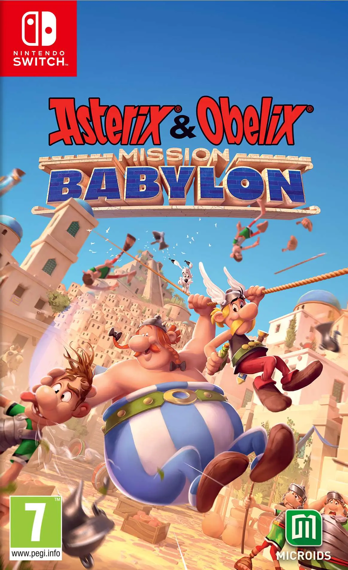 Asterix & Obelix – Mission Babylon Nintendo Switch okładka gry