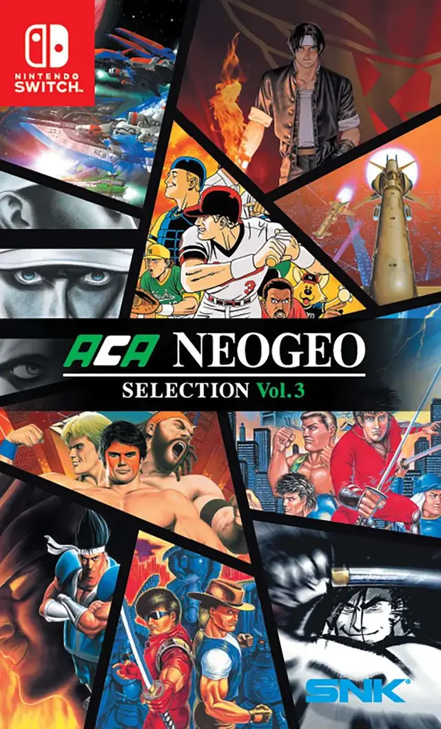 Aca Neogeo Selection Vol. 3 Nintendo Switch okładka gry
