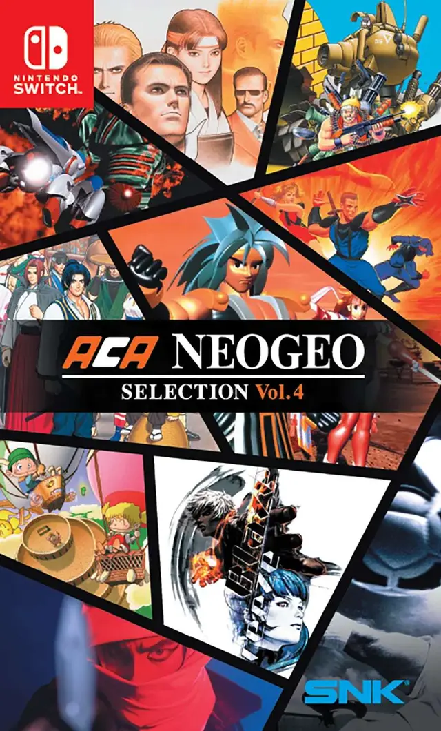 Aca Neogeo Selection Vol. 4 Nintendo Switch okładka gry