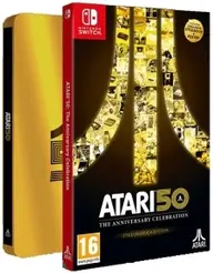 Atari 50 The Anniversary Celebration Steelbook Edition Nintendo Switch okładka gry