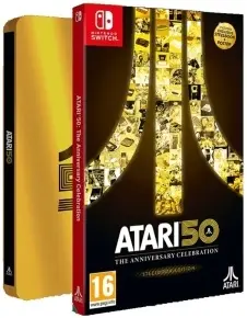 Atari 50 The Anniversary Celebration Steelbook Edition Nintendo Switch okładka gry