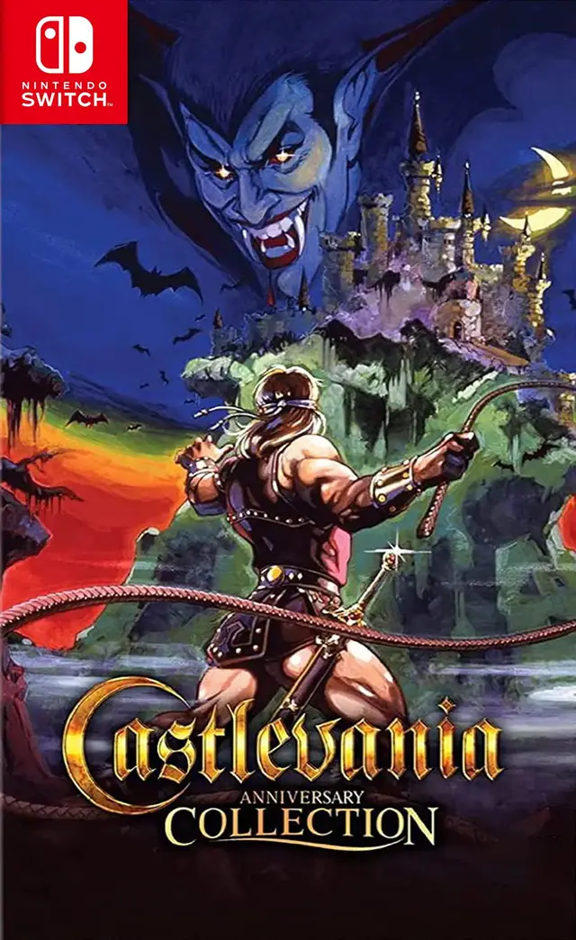 Castlevania Anniversary Collection Nintendo Switch okładka gry