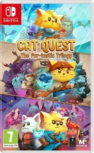 Okładka gry Cat Quest The Fur-tastic Trilogy na Nintendo Switch Okładka gry Cat Quest The Fur-tastic Trilogy na Nintendo Switch