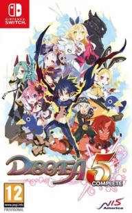 Disgaea 5 Complete Nintendo Switch okładka gry