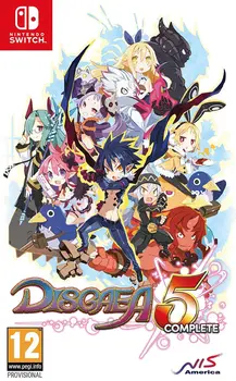 Disgaea 5 Complete Nintendo Switch okładka gry