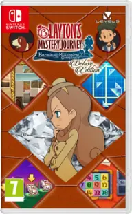 Layton's Mystery Journey Katrielle and the Millionaires Conspiracy Deluxe Edition Nintendo Switch okładka gry