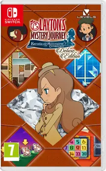 Layton's Mystery Journey Katrielle and the Millionaires Conspiracy Deluxe Edition Nintendo Switch okładka gry