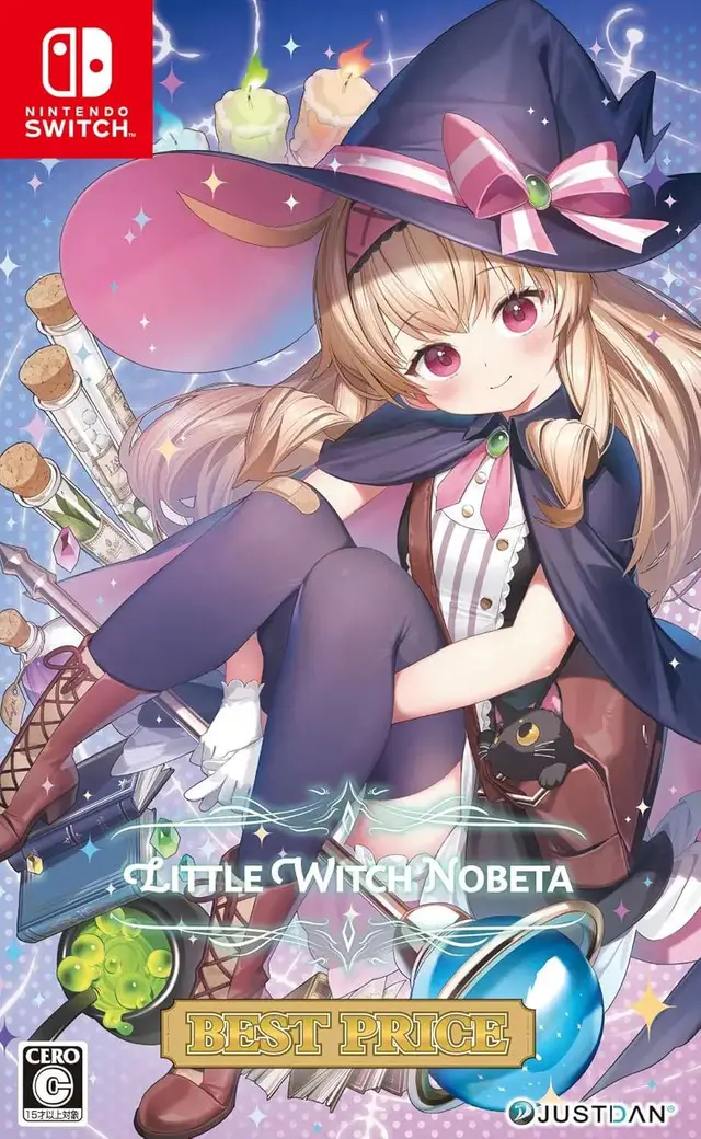 Little Witch Nobeta Nintendo Switch okładka gry