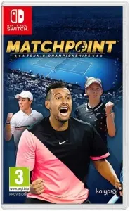 Okładka gry Matchpoint Tennis Championships na Nintendo Switch Okładka gry Matchpoint Tennis Championships na Nintendo Switch