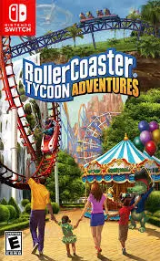RollerCoaster Tycoon Adventures Nintendo Switch okładka gry