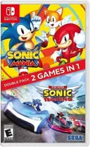 Okładka gry Sonic Mania + Team Sonic Racing na Nintendo Switch - najlepsza oferta