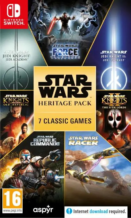 Star Wars Heritage Pack Nintendo Switch okładka gry