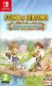 Okładka gry Story of Seasons A Wonderful Life na Nintendo Switch - najlepsza oferta