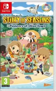 Okładka gry Story of Seasons Pioneers of Olive Town na Nintendo Switch - najlepsza oferta