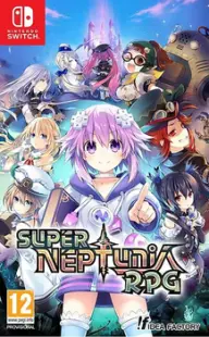 Super Neptunia RPG Re-Release Nintendo Switch okładka gry