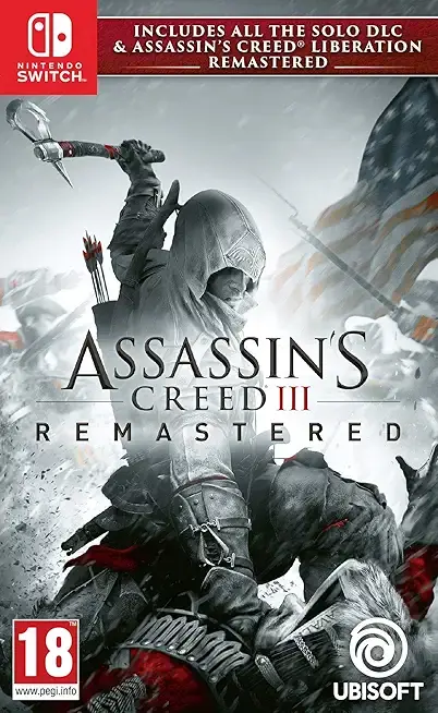 Okładka gry Assassin's Creed III + Liberation HD Remastered na Nintendo Switch - najlepsza oferta