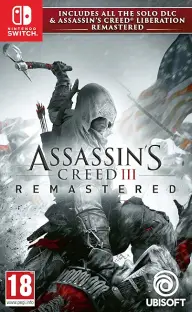 Assassin's Creed III + Liberation HD Remastered Nintendo Switch okładka gry