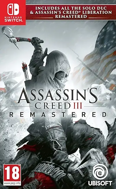 Assassin's Creed III + Liberation HD Remastered Nintendo Switch okładka gry