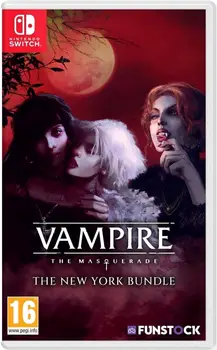Vampire The Masquerade - Coteries of New York + Shadows of New York Nintendo Switch okładka gry