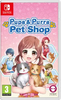 Pups i Purrs Pet Shop Nintendo Switch okładka gry