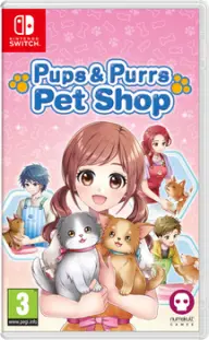 Pups i Purrs Pet Shop Nintendo Switch okładka gry