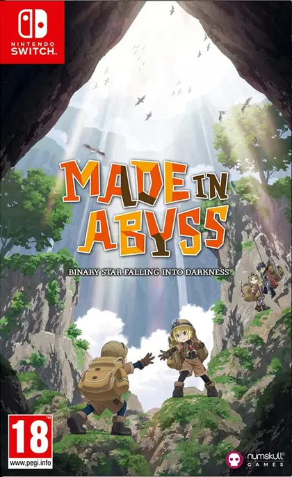 Made in Abyss Binary Star Falling into Darkness Nintendo Switch okładka gry