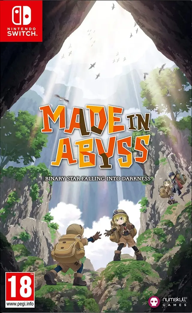 Made in Abyss Binary Star Falling into Darkness Nintendo Switch okładka gry