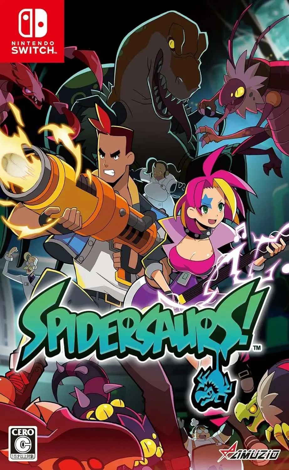 Okładka gry Spidersaurs