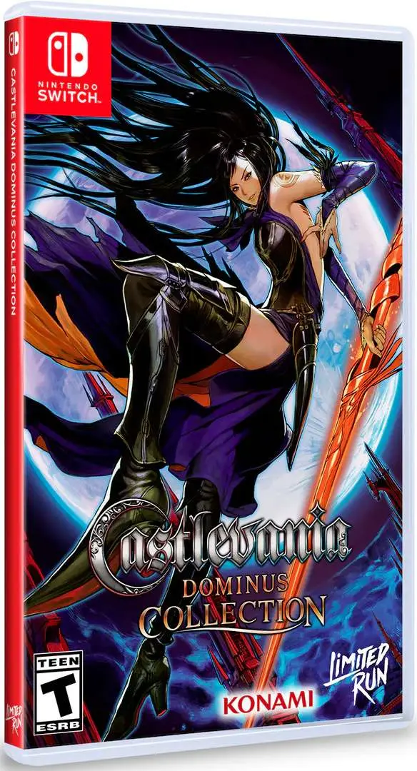 Castlevania Dominus Collection Nintendo Switch okładka gry