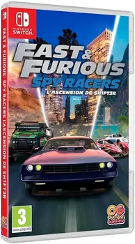 Fast and Furious: Spy Racers Rise of SH1FT3R Nintendo Switch okładka gry
