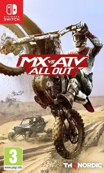 MX vs ATV All Out Nintendo Switch okładka gry