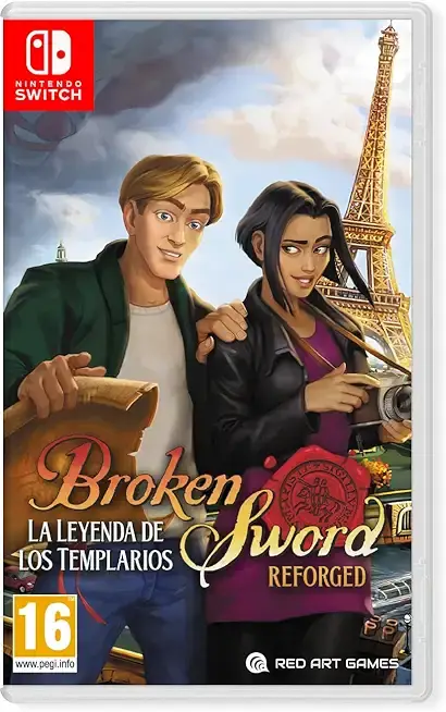 Broken Sword - Shadow of the Templars: Reforged Nintendo Switch okładka gry