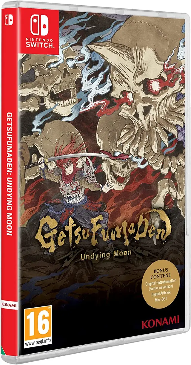 Getsufumaden: Undying Moon Deluxe Edition Nintendo Switch okładka gry