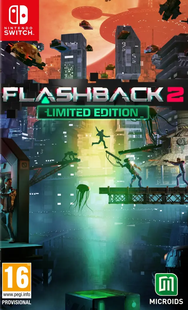 Flashback 2 - Edycja Limitowana Nintendo Switch okładka gry