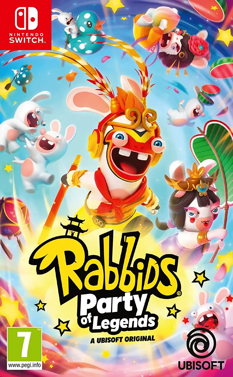 Rabbids Party of Legends Nintendo Switch okładka gry