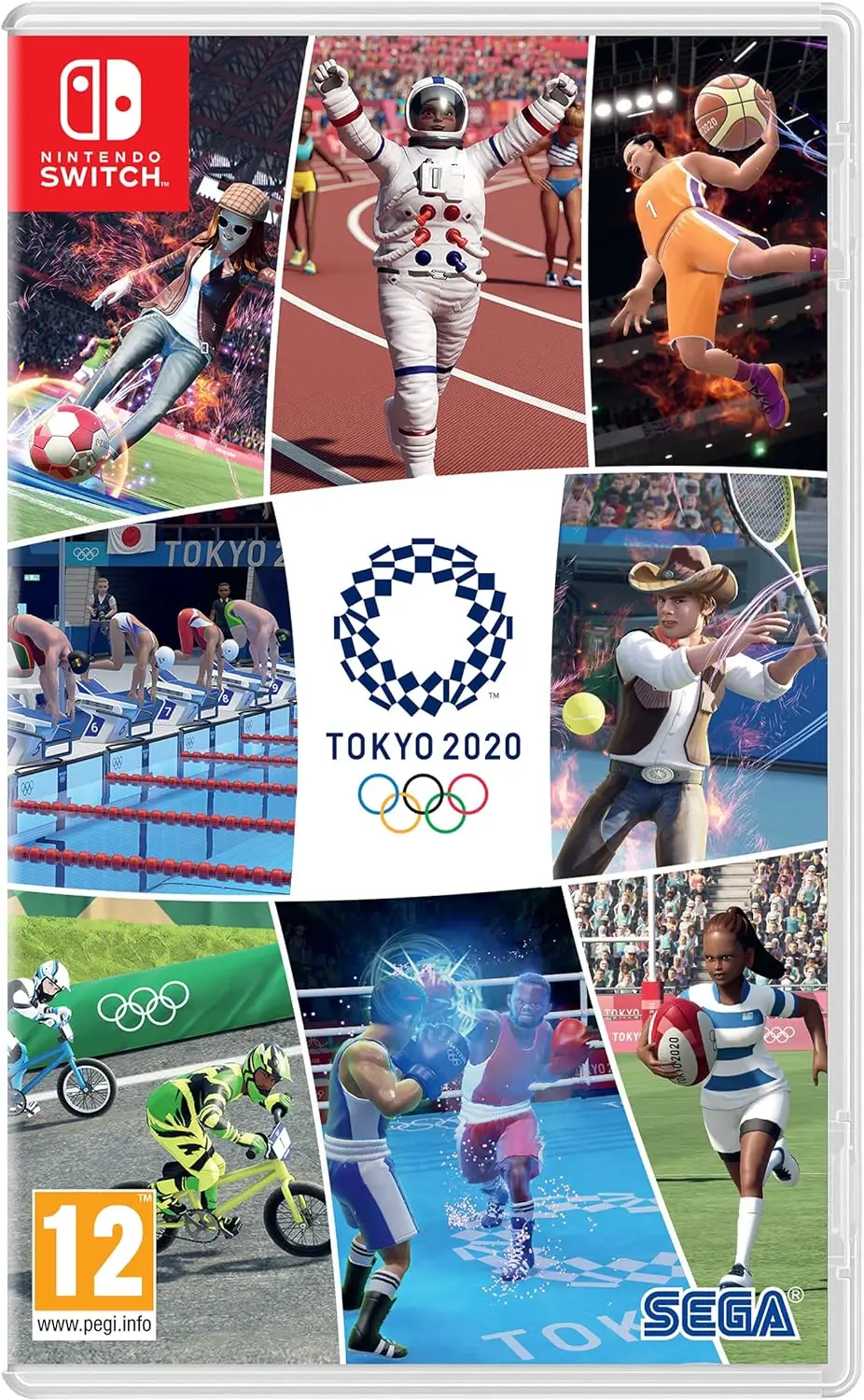 Olympic Games Tokyo 2020 - The Official Video Game Nintendo Switch okładka gry