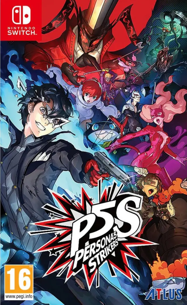 Persona 5: Strikers Nintendo Switch okładka gry