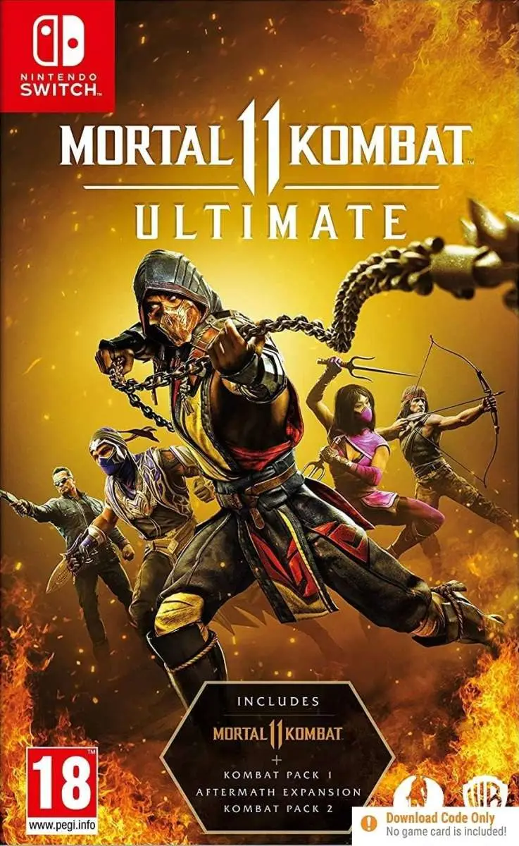 Mortal Kombat XI Ultimate Nintendo Switch okładka gry