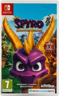 Spyro Reignited Trilogy Nintendo Switch okładka gry
