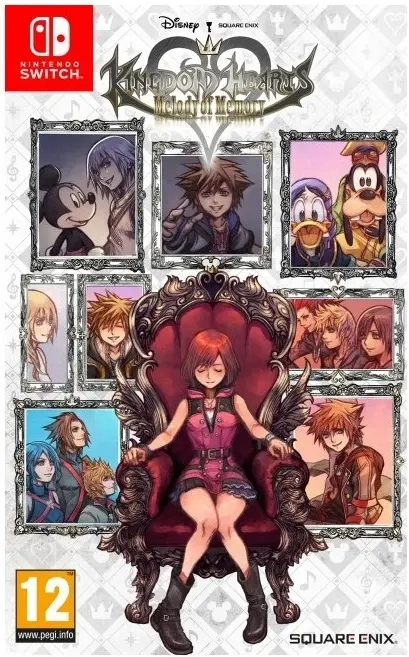 Kingdom Hearts: Melody of Memory Nintendo Switch okładka gry