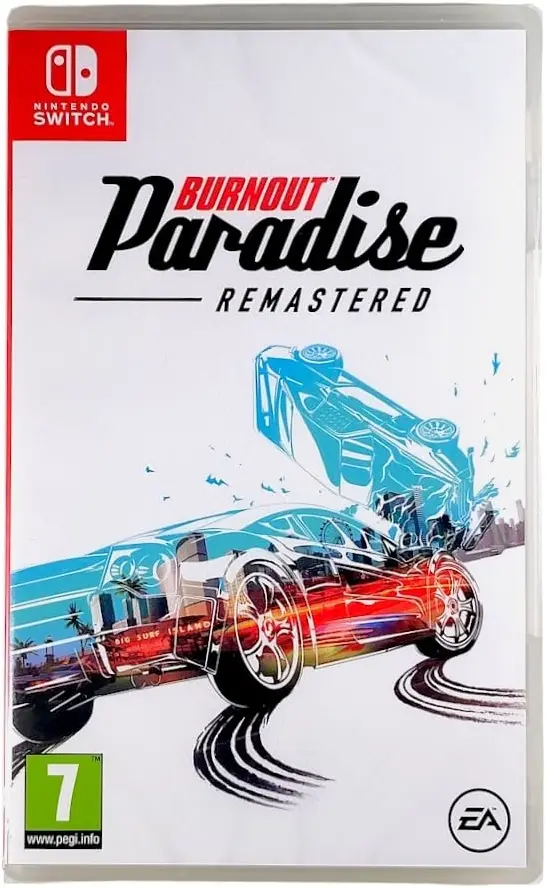Burnout Paradise Remastered Nintendo Switch okładka gry