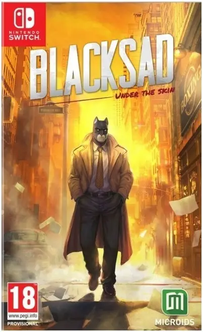 Blacksad Under the Skin Limited Edition Nintendo Switch okładka gry