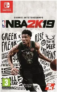 NBA 2k19 Nintendo Switch okładka gry